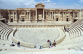 Ancient Roman theatre in Palmyra