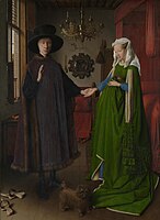 Jan van Eyck The Arnolfini Portrait (1434)