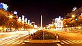 Español: Avenida 9 de julio y el obelisco