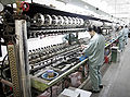 Silk production in Suzhou (China)
