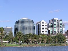 YVE Apartment - An Architecture Landmark Developed by Sundland (Seen from Albert Park)