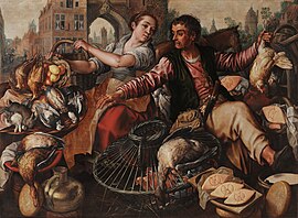 Game vendor label QS:Len,"Game vendor" 1566-1570. air di atas kanvas medium QS:P186,Q296955;P186,Q12321255,P518,Q861259 . . Napoli, Museo di Capodimonte.