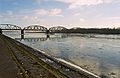 Ernest Malinowski railway bridge in Toruń