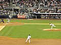 A.J. Burnett pitching against the Seattle Mariners, August 2010