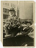 Thumbnail for File:Carrie Chapman Catt and Harriet Taylor Upton in a parade.jpg
