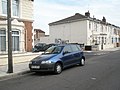 Thumbnail for File:Approaching the junction of Kennington Road and Wallington Road - geograph.org.uk - 1992112.jpg