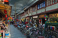 A street market in the old city of Shanghai