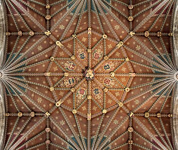 "Peterborough_Cathedral_Central_Tower_Ceiling.jpg" by User:Mdbeckwith