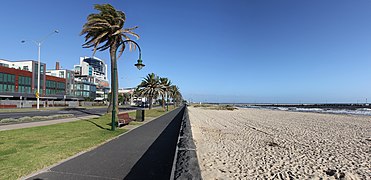 Port Melbourne Foreshore Near The Port Melbourne Yacht Club