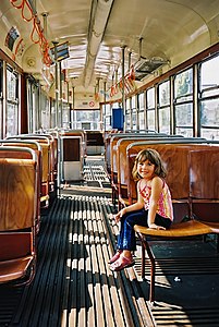 Austrian tram Image is also a Featured picture of children