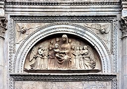 Tympanum - Capella Palatina - Castel Nuovo - Naples - Italy 2015.JPG