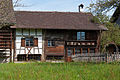 Bohlenständerhaus in Schrofen