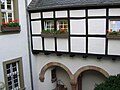 Marx's birthplace in Trier, now a museum, Courtyard