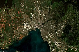 Satellite image, September 2020