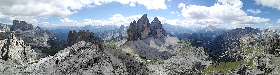 Drei Zinnen / Tre Cime di Lavaredo in Sexten Dolomites