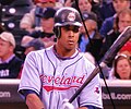 Cleveland Indians' outfielder Michael Brantley in 2010.