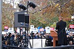 Thumbnail for File:Writer's Guild of America East Soladarity Rally in Washington Square (2069423053).jpg