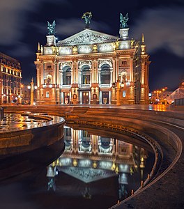 Lviv Opera House, Lviv, by Haidamac