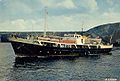 L'Enez Eussa II, qui assurait le service des îles d'Ouessant et Molène jusqu'en 1992