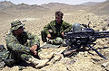 FN MAG used by Canadian soldiers