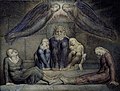 Inferno Canto XXXIII 13-93 "Count Ugolino and his sons in prision" by William Blake (1826).