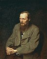 Fjodor Michailowitsch Dostojewski, Portrait by Vasily Perov (1872)