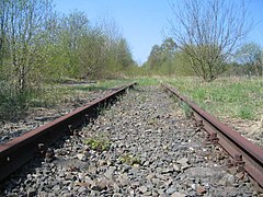 Abandoned railroad in Wipperfürth, Germany