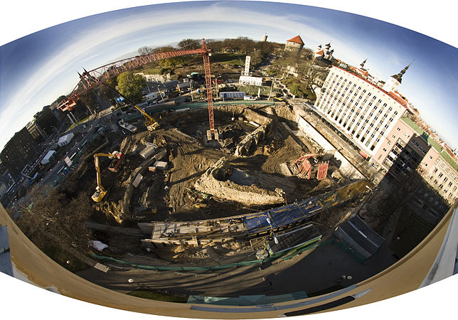 2: Tallinn city walls under the Freedom Square Author: Andrus Uuetalu