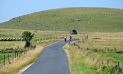 plateau de l'Aubrac près de Rieutort