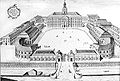 Christiansborg Palace, view over the show grounds, 1761