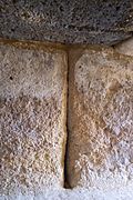 Cover stones in Dolmen of Menga, Antequera, Spain.JPG