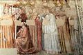 Fresco in Bargello chapel attributed to Giotto (oldest portrait known)