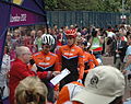 2012 Summer Olympics - Women's road race (before the start)