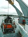 A Chief Mate supervises a cargo operation