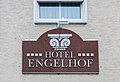 Weilheim an der Teck. Hotel Engelhof.