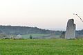 Saint-Goazec : l'alignement de menhirs de Trimen 2