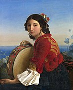 Young girl from Sorrento (1824)
