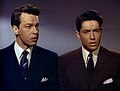 with Farley Granger, from the trailer for Alfred Hitchcock's Rope (1948)