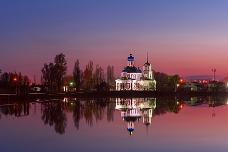 Resurrection Church in Sloviansk, Donetsk Oblast, by Balkhovitin