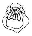 English: Nahuatl glyph meaning Xalixco: "sandy place". Español: Glifo náhuatl que significa Xalixco: "El arenal".