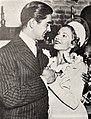 Tyrone Power with his wife Annabella, 1939