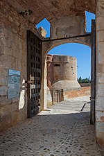 View from the barbican on the southeastern artillery tower