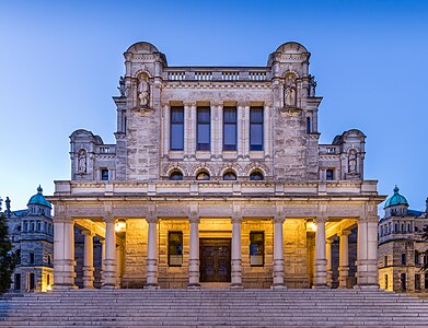 British Columbia Parliament Building in Victoria, Canada