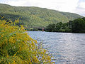 Neckar river near Heidelberg, Germany