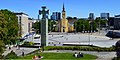 View across Freedom Square