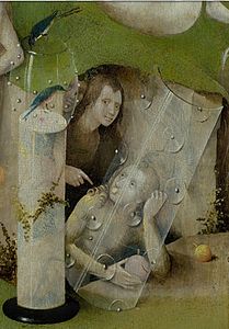 "Bosch,_Hieronymus_-_The_Garden_of_Earthly_Delights,_central_panel_-_Detail_Man_pointing_at_a_women_(lower_right).jpg" by User:Mattes