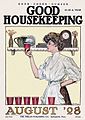 A cover of "Good Housekeeping" magazine, 1908