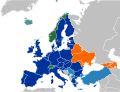 EU, EFTA and Eastern Partnership (2013)