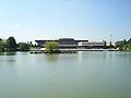 Main hall seen from lake