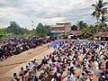 Suasana Iduladha di depan Masjid Ubay bin Kaab Jambi 03